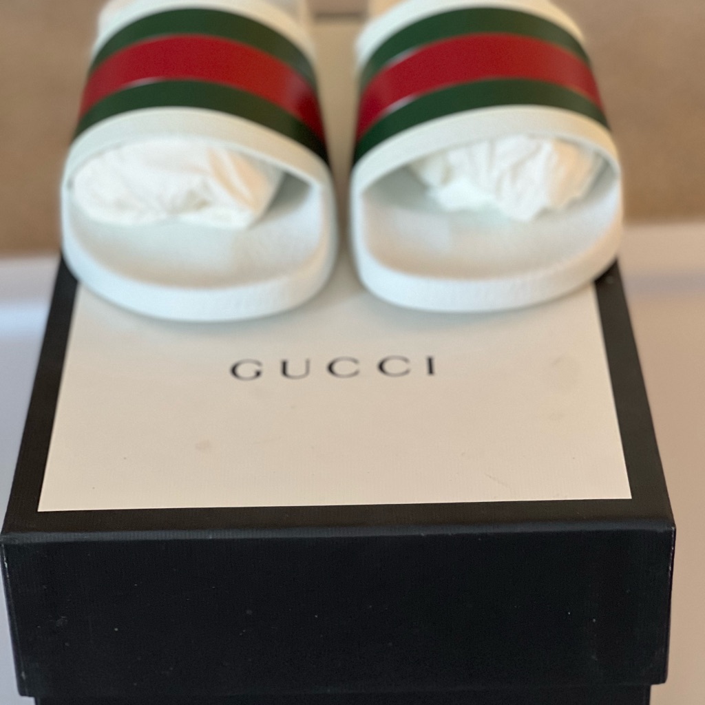 Brand New Gucci Slide 72 Size Us Mens 7 But Unisex